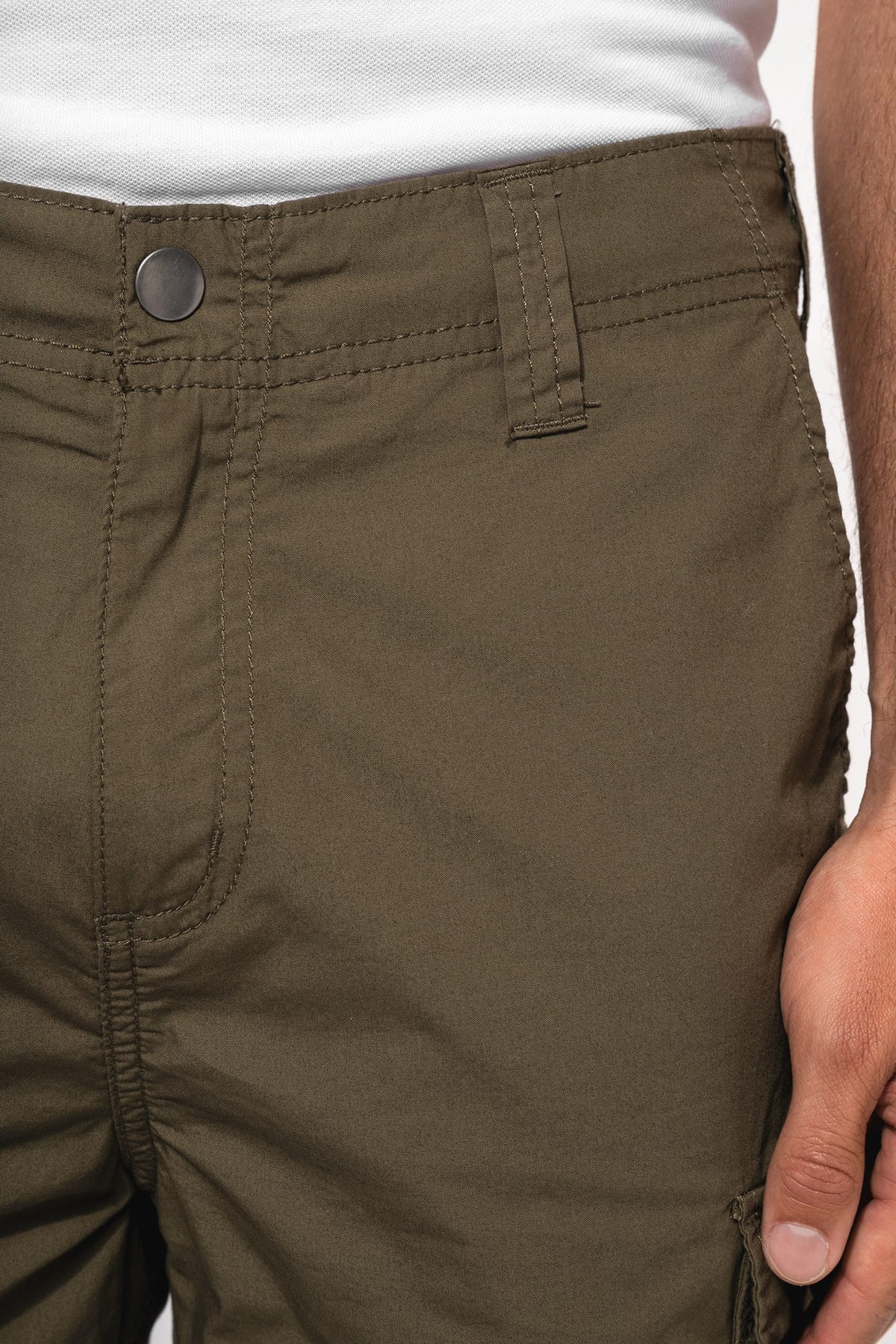Kariban K755 Lichte herenbermuda met diverse zakken