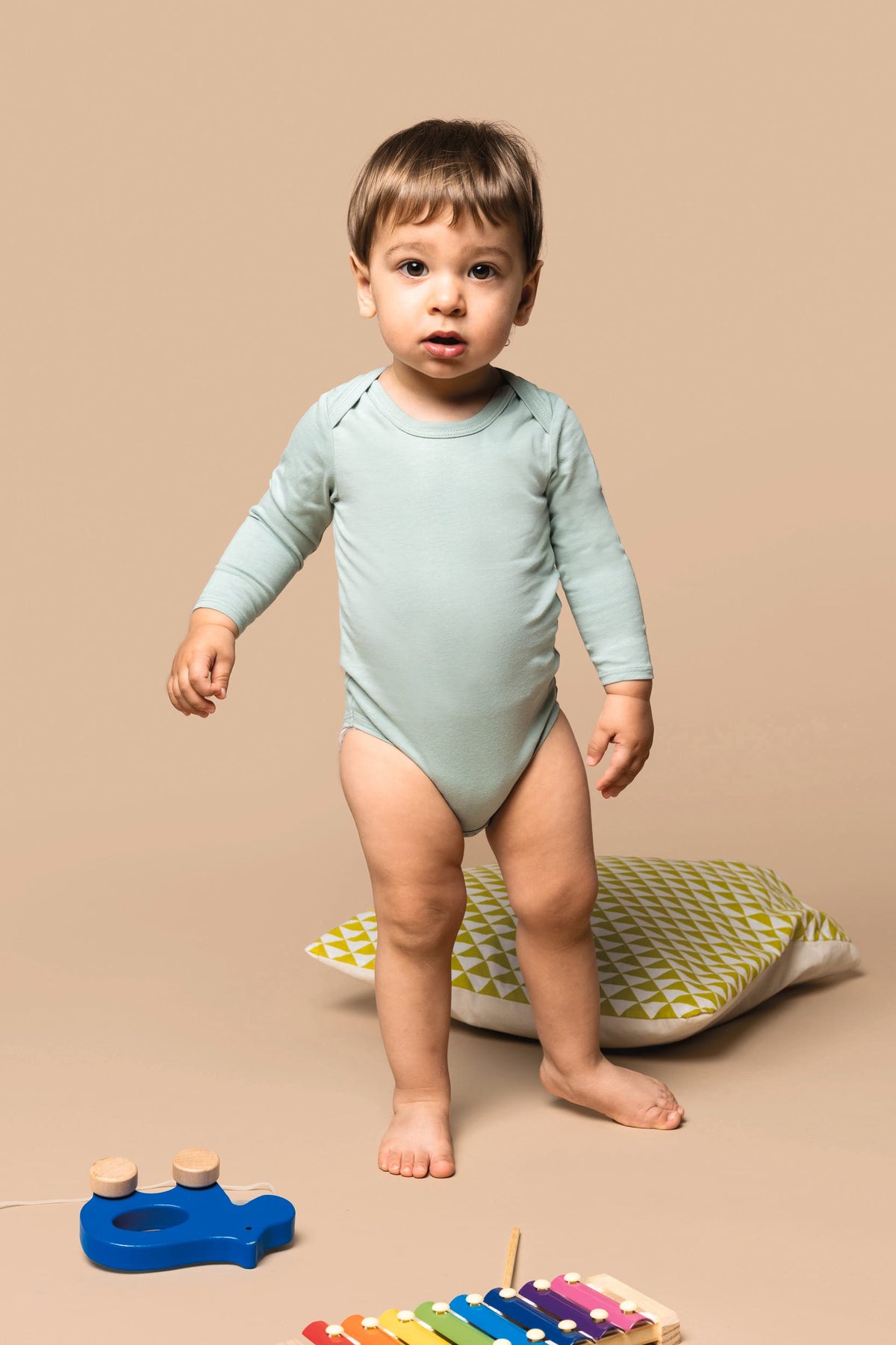 Kariban K837 Baby body van biologisch katoen
