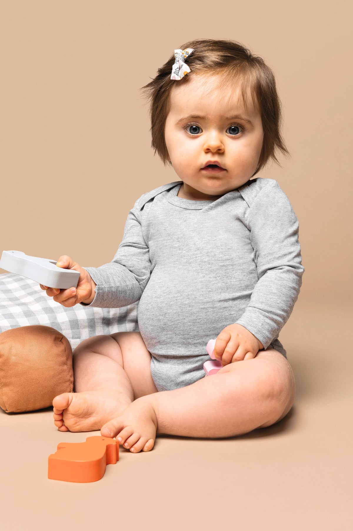 Kariban K837 Baby body van biologisch katoen