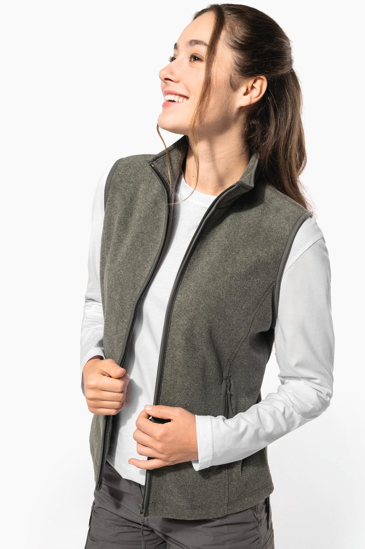 Kariban K906 Bodywarmer van microfleece dames