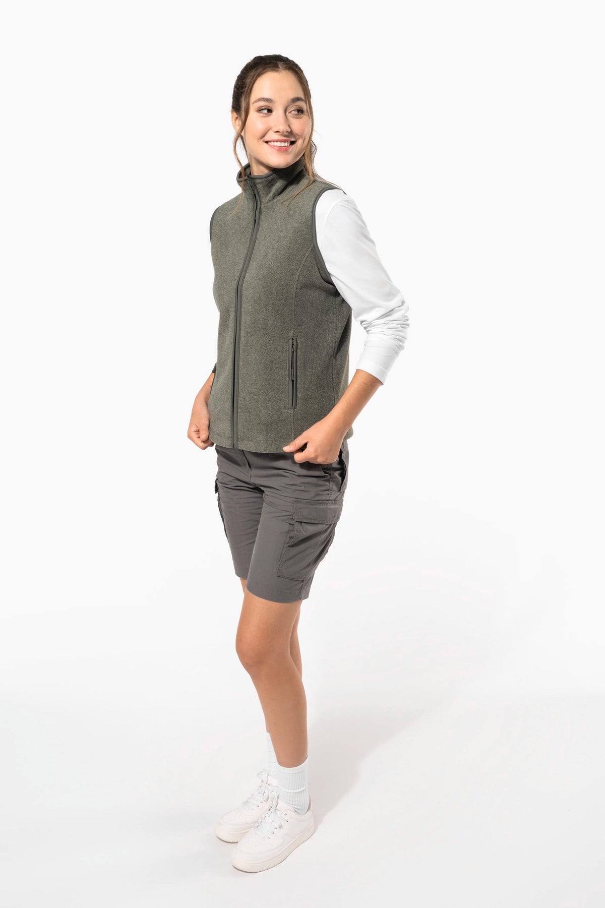 Kariban K906 Bodywarmer van microfleece dames