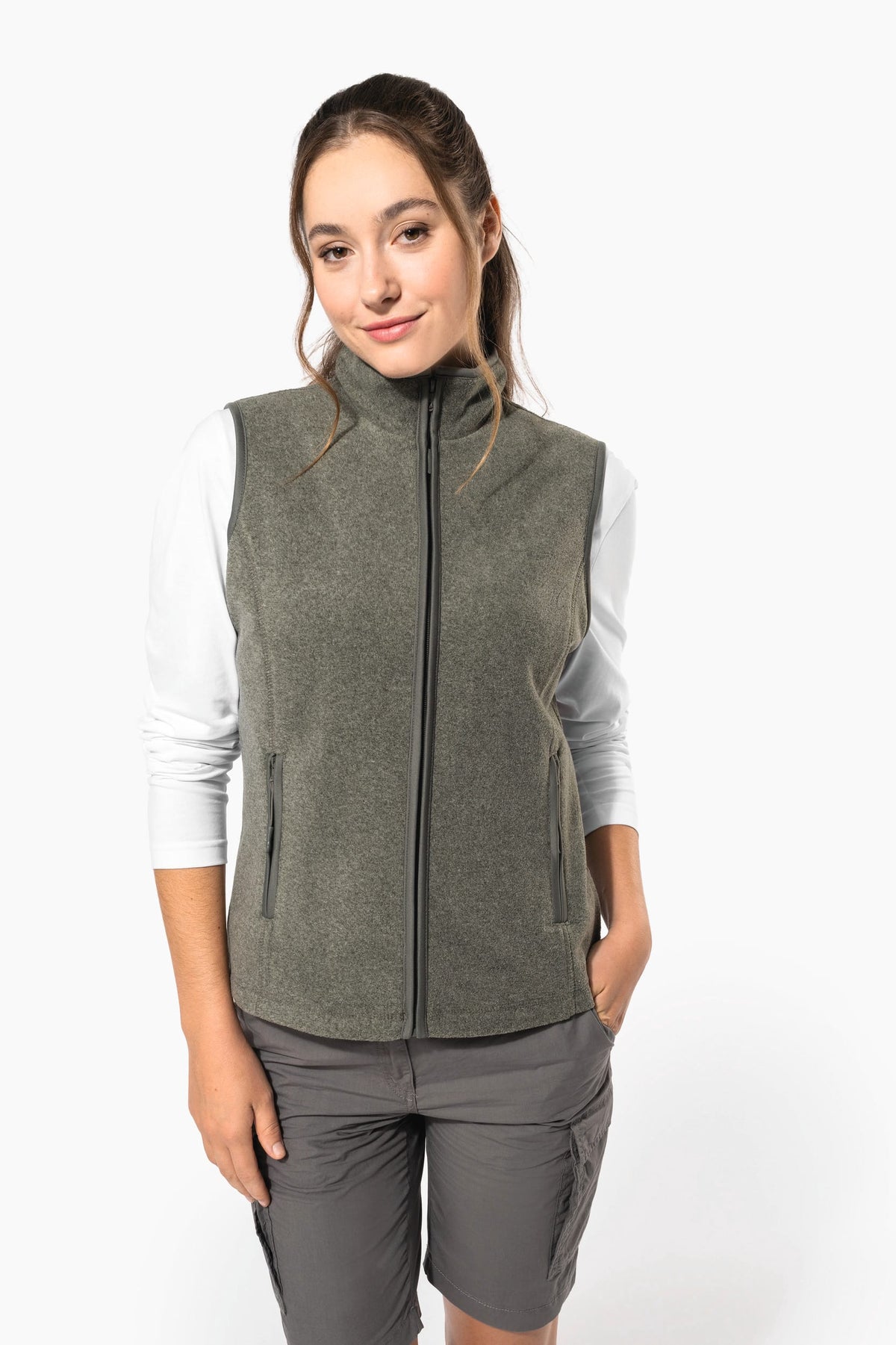 Kariban K906 Bodywarmer van microfleece dames