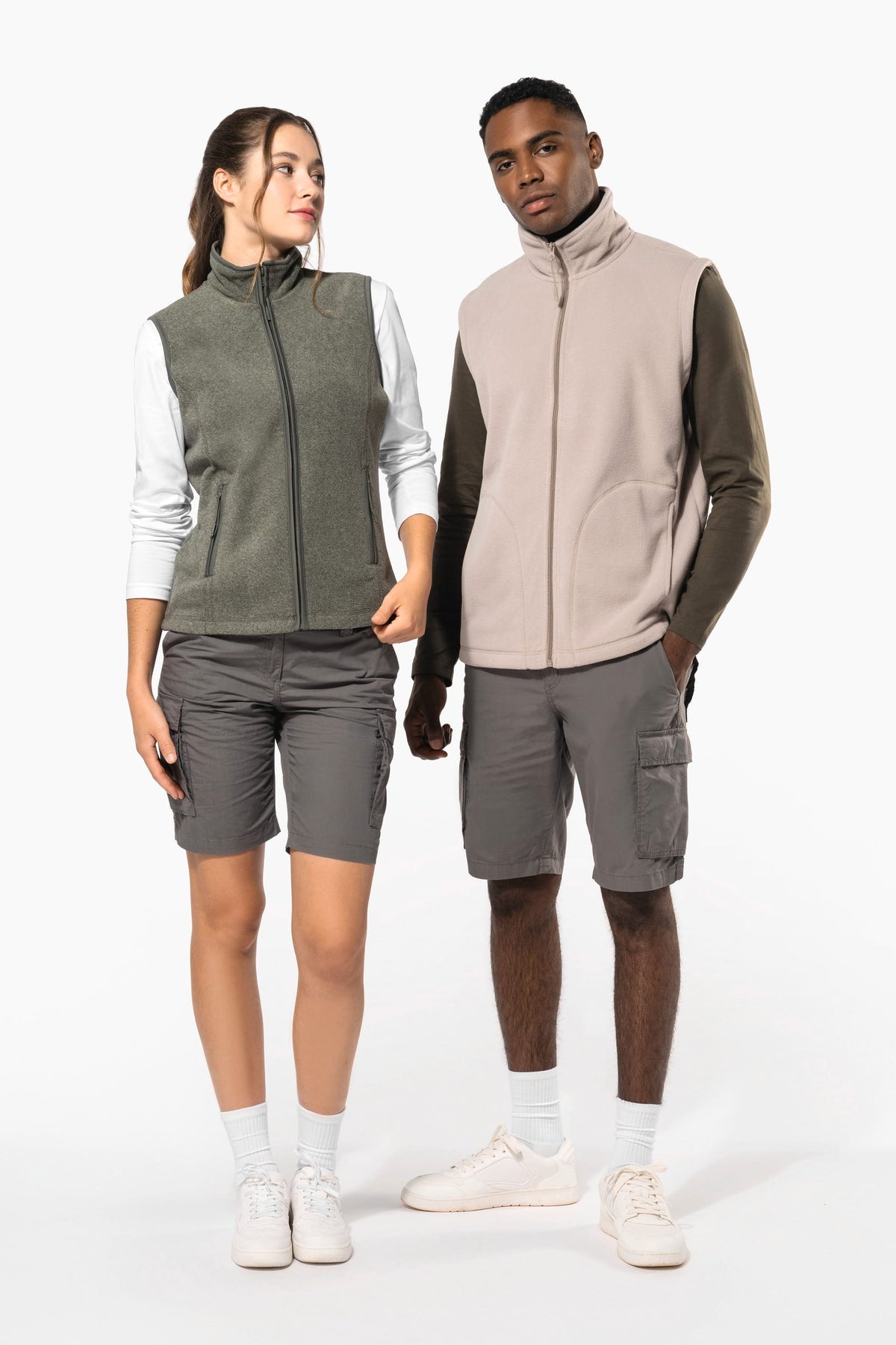 Kariban K913 Bodywarmer van microfleece heren