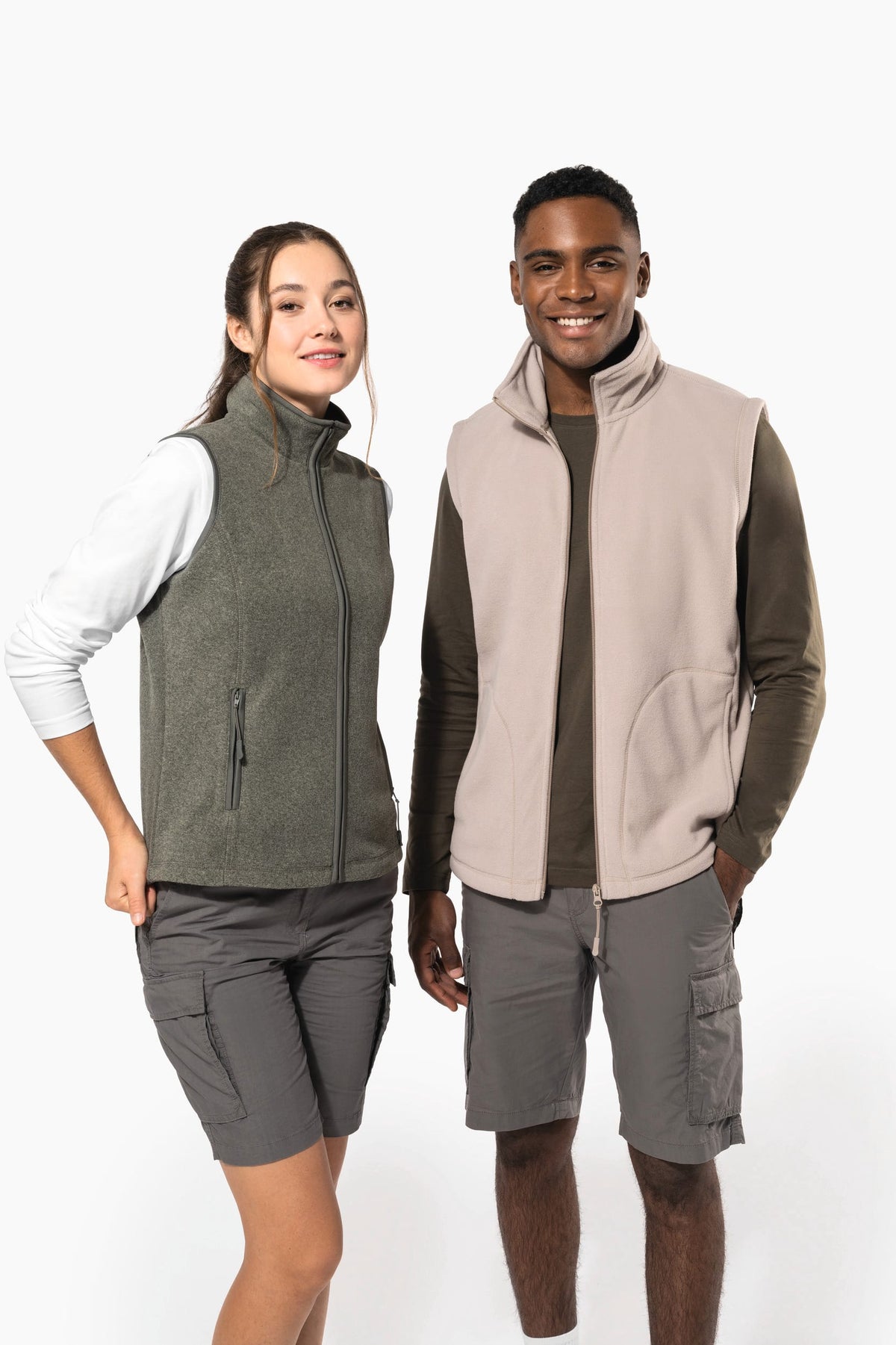 Kariban K913 Bodywarmer van microfleece heren