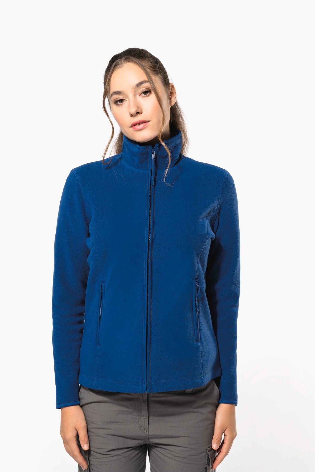 Kariban K907 Microfleece met rits dames