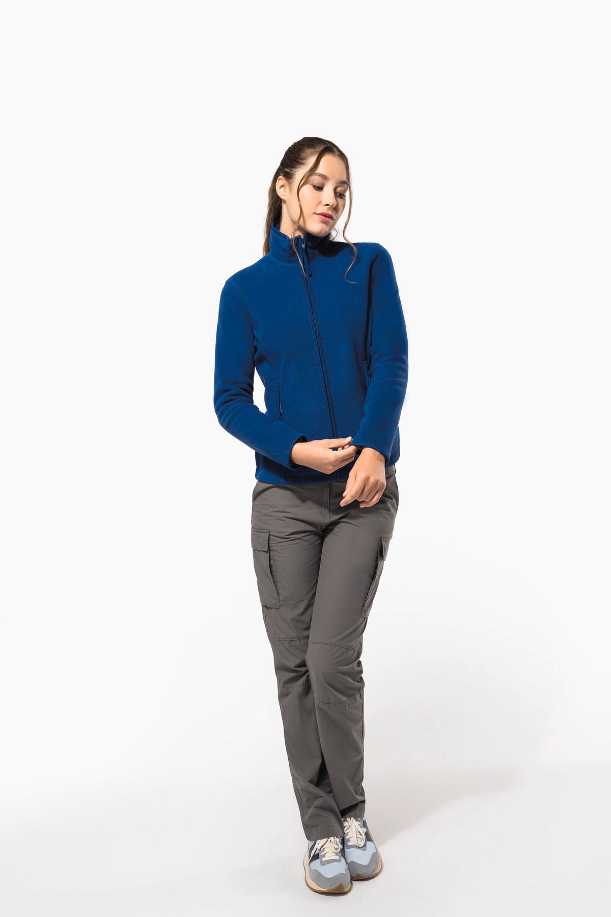 Kariban K907 Microfleece met rits dames