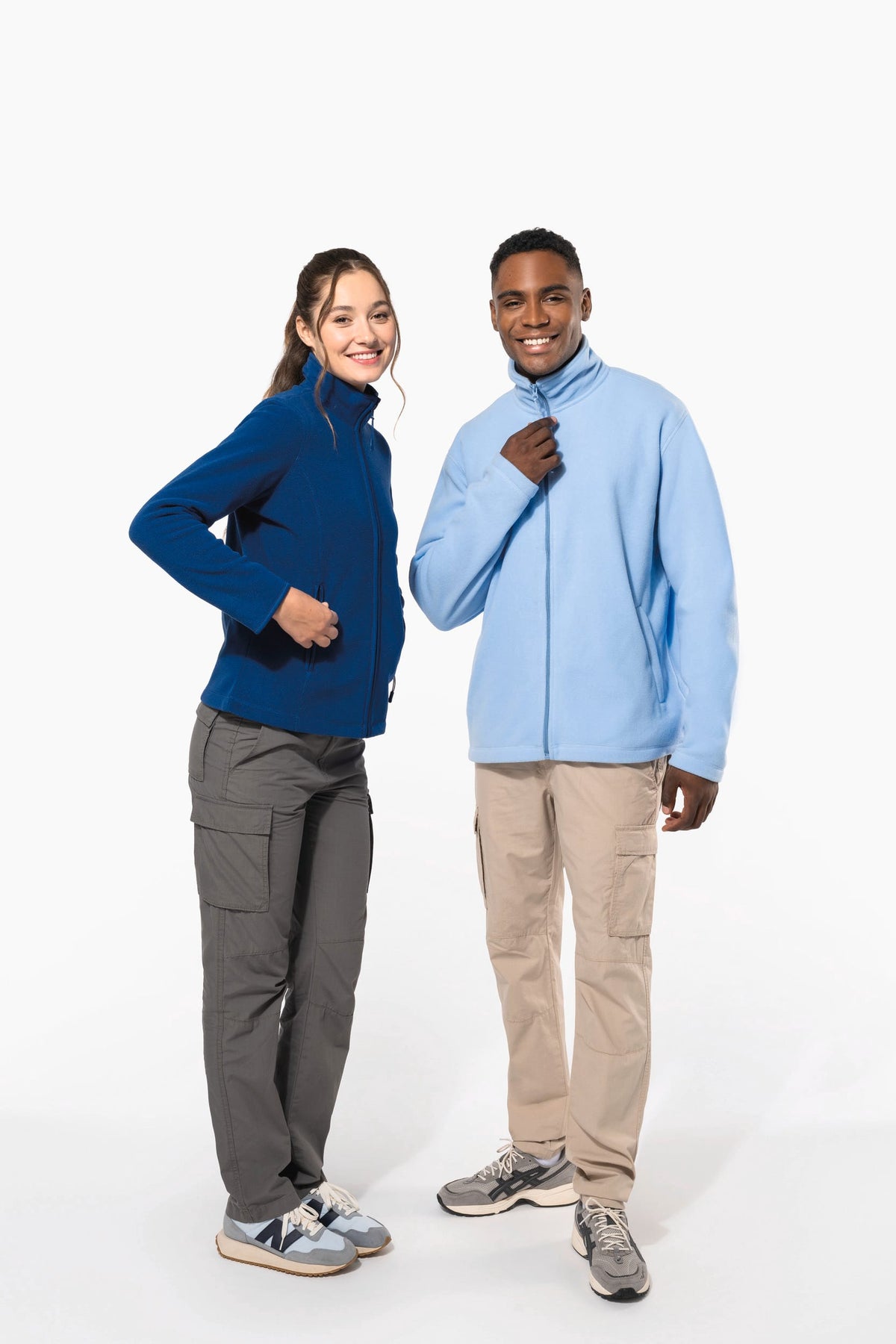 Kariban K907 Microfleece met rits dames