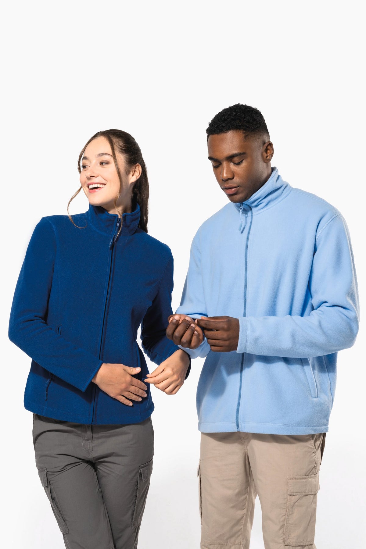 Kariban K911 Microfleece met rits heren