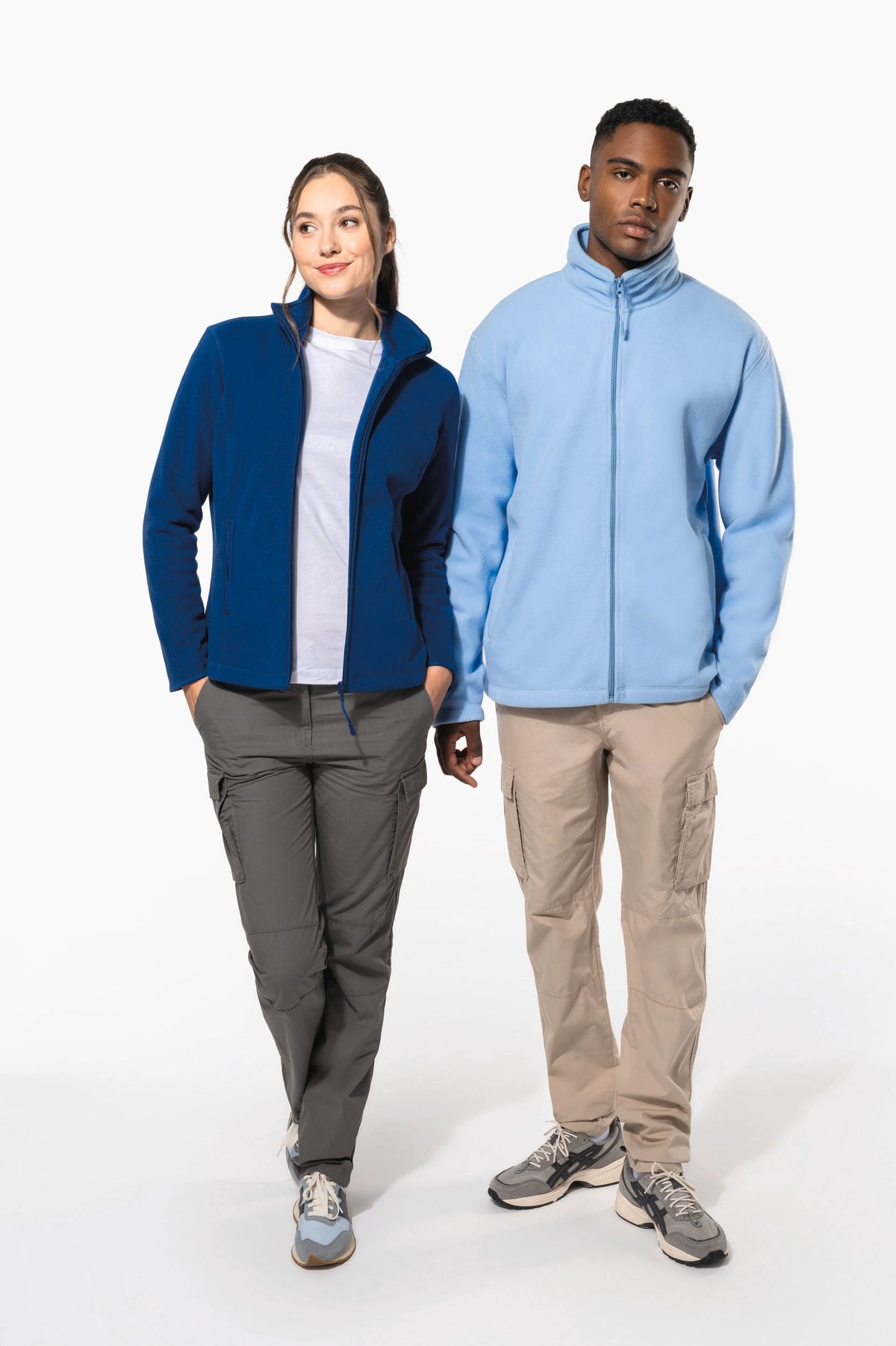 Kariban K911 Microfleece met rits heren