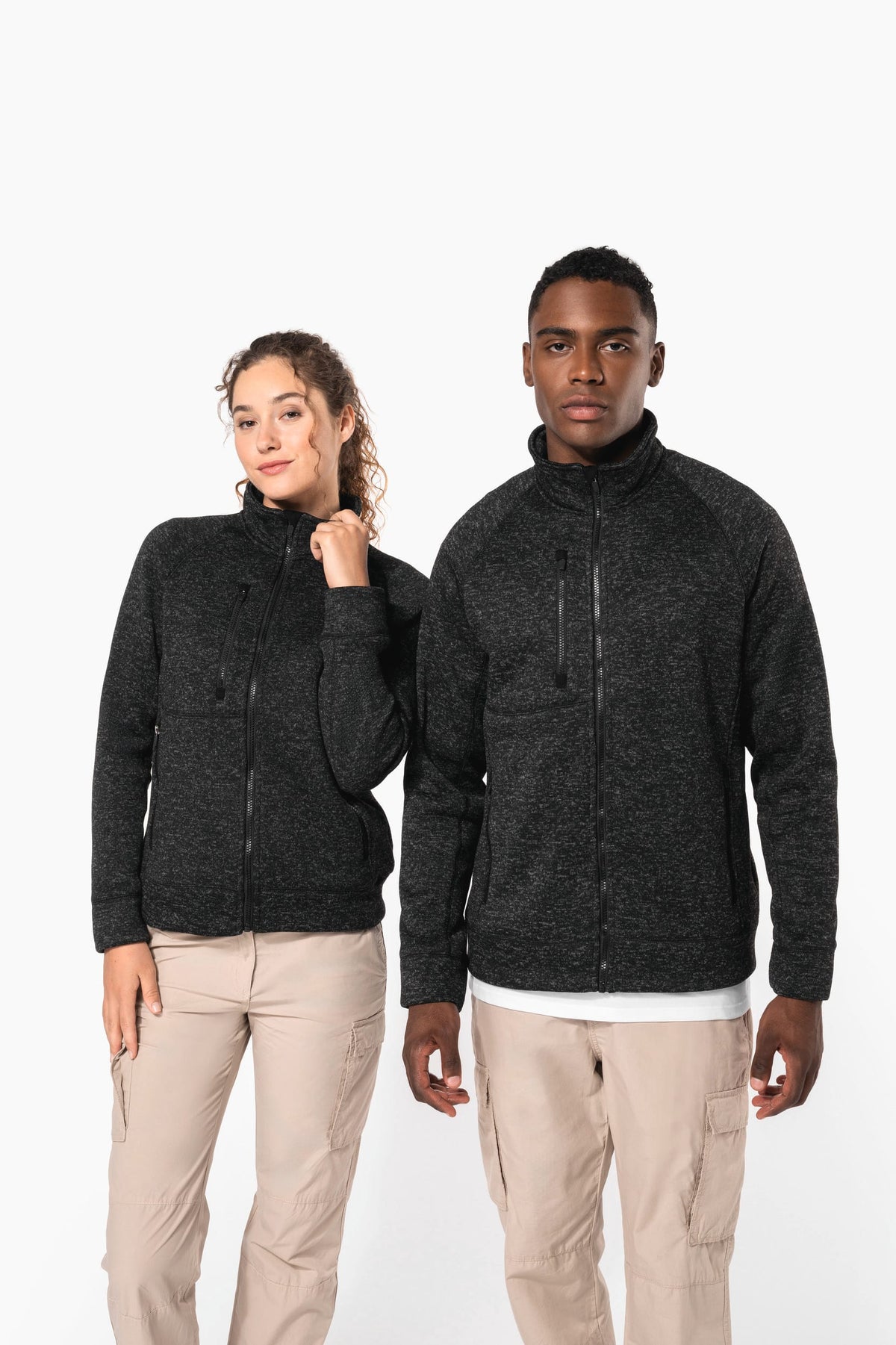 Kariban K9106 Heather herenvest met rits