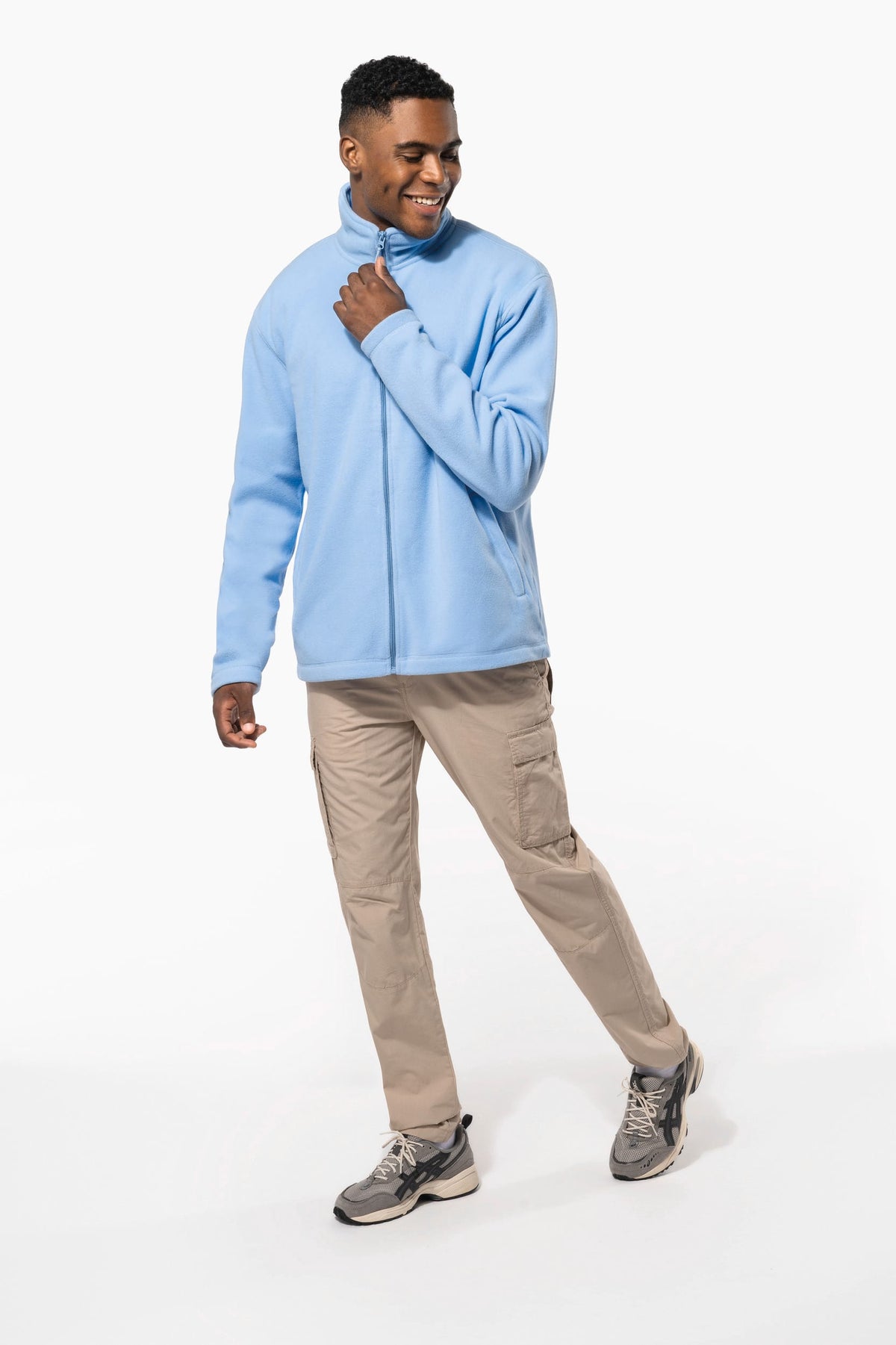 Kariban K911 Microfleece met rits heren