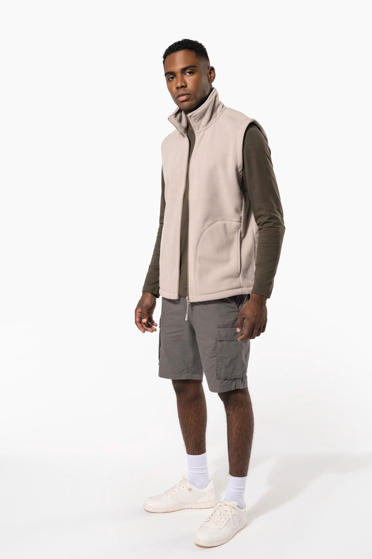 Kariban K913 Bodywarmer van microfleece heren
