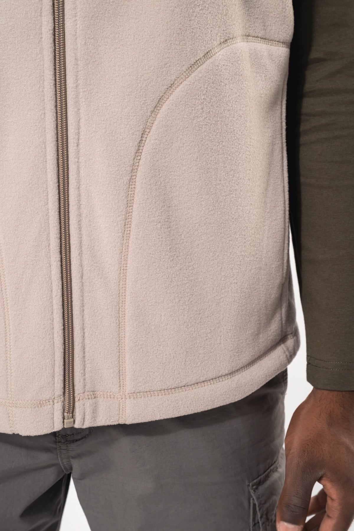 Kariban K913 Bodywarmer van microfleece heren
