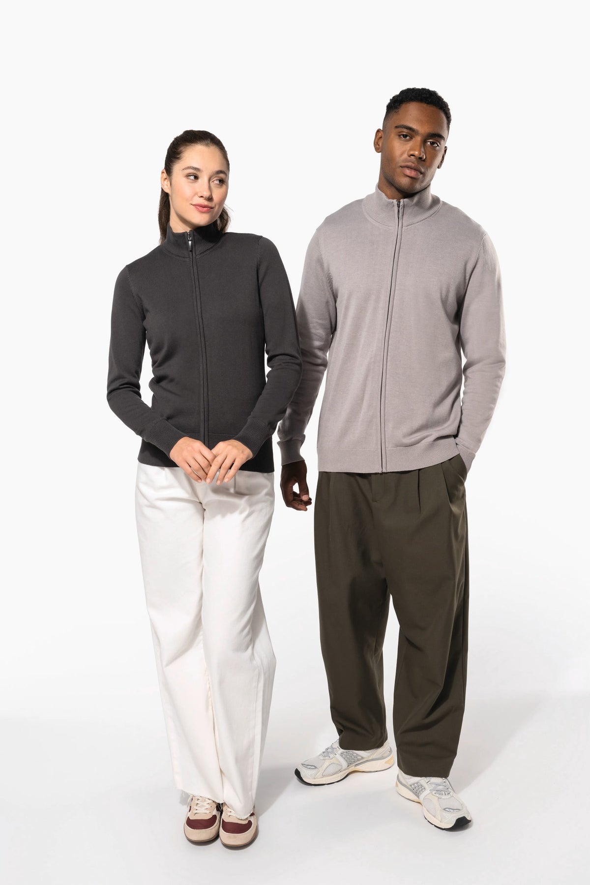 Kariban K962 Dames cardigan met rits