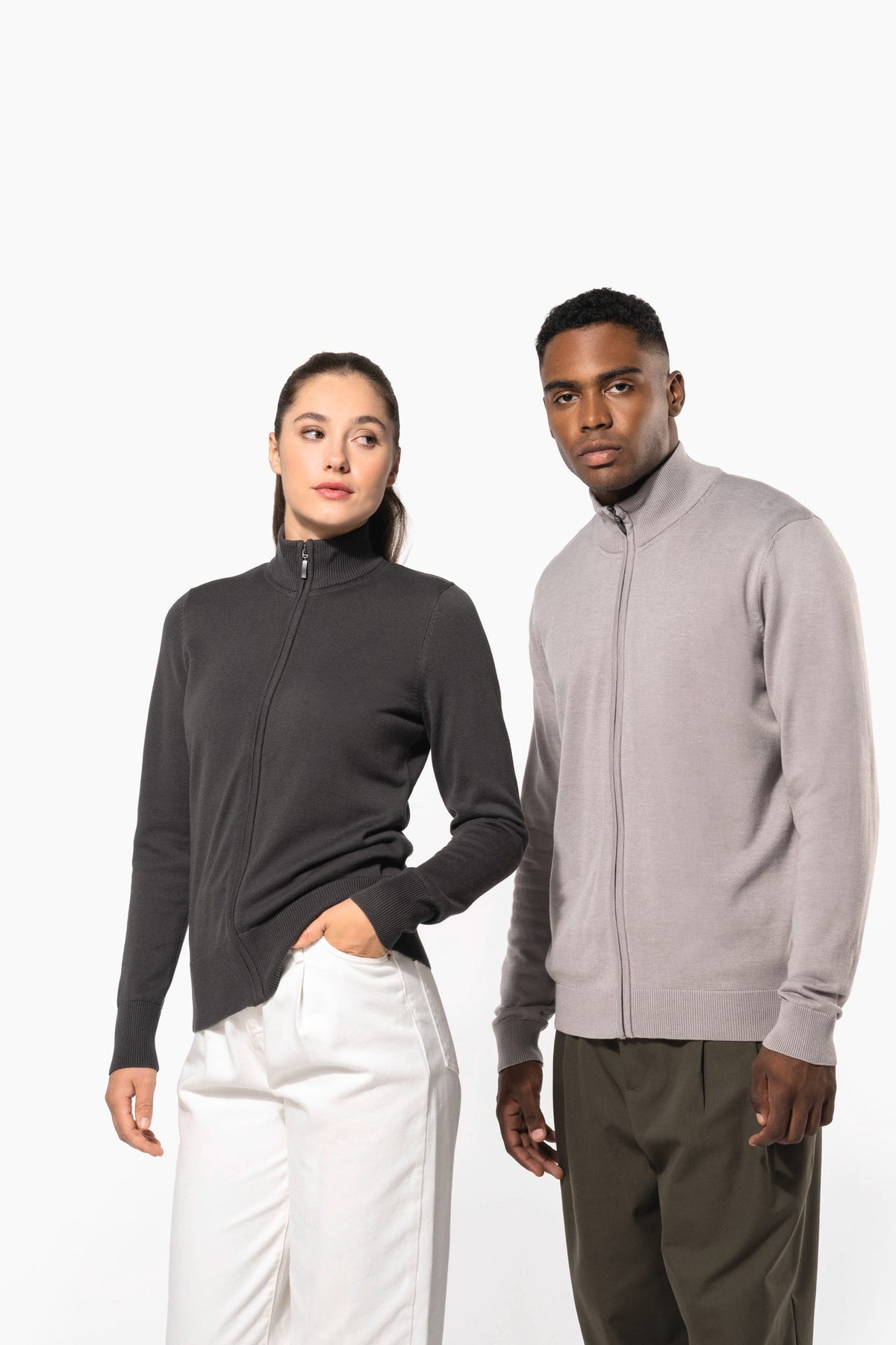 Kariban K962 Dames cardigan met rits