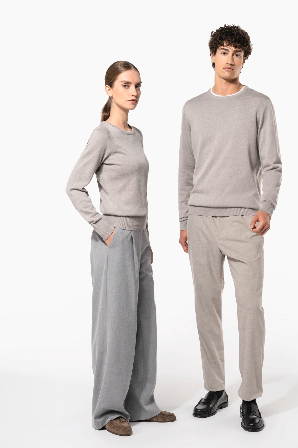 Kariban K967 Herenpullover met ronde hals