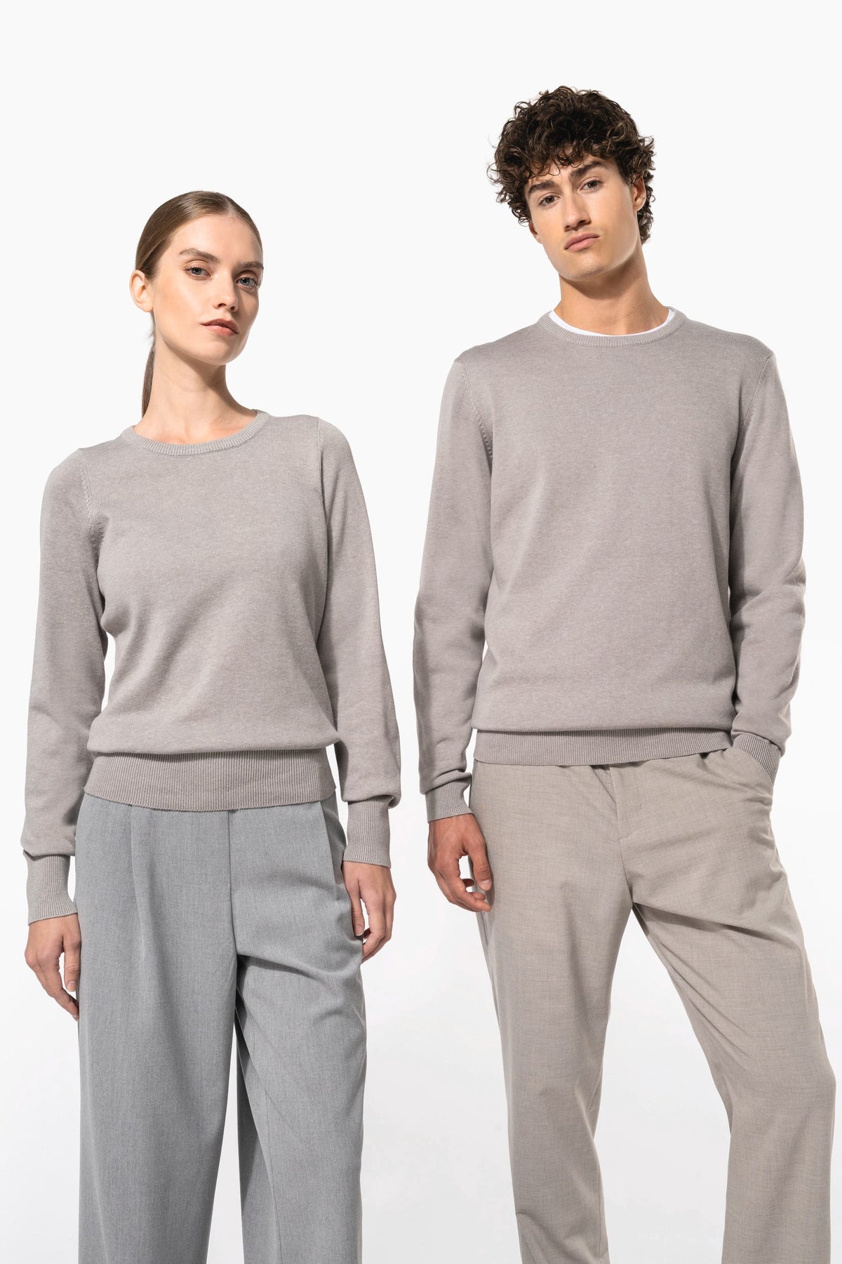 Kariban K967 Herenpullover met ronde hals