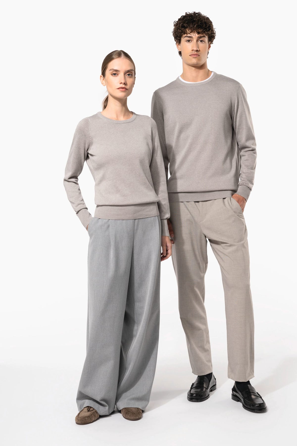 Kariban K967 Herenpullover met ronde hals
