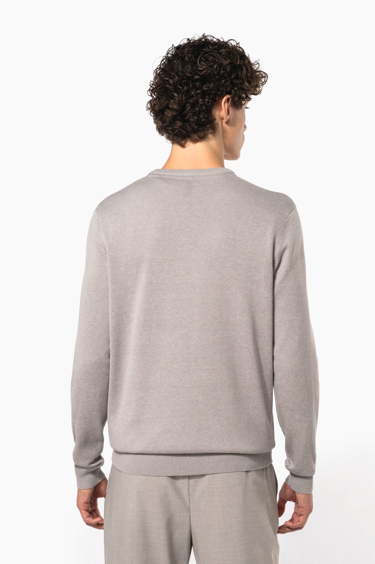 Kariban K967 Herenpullover met ronde hals