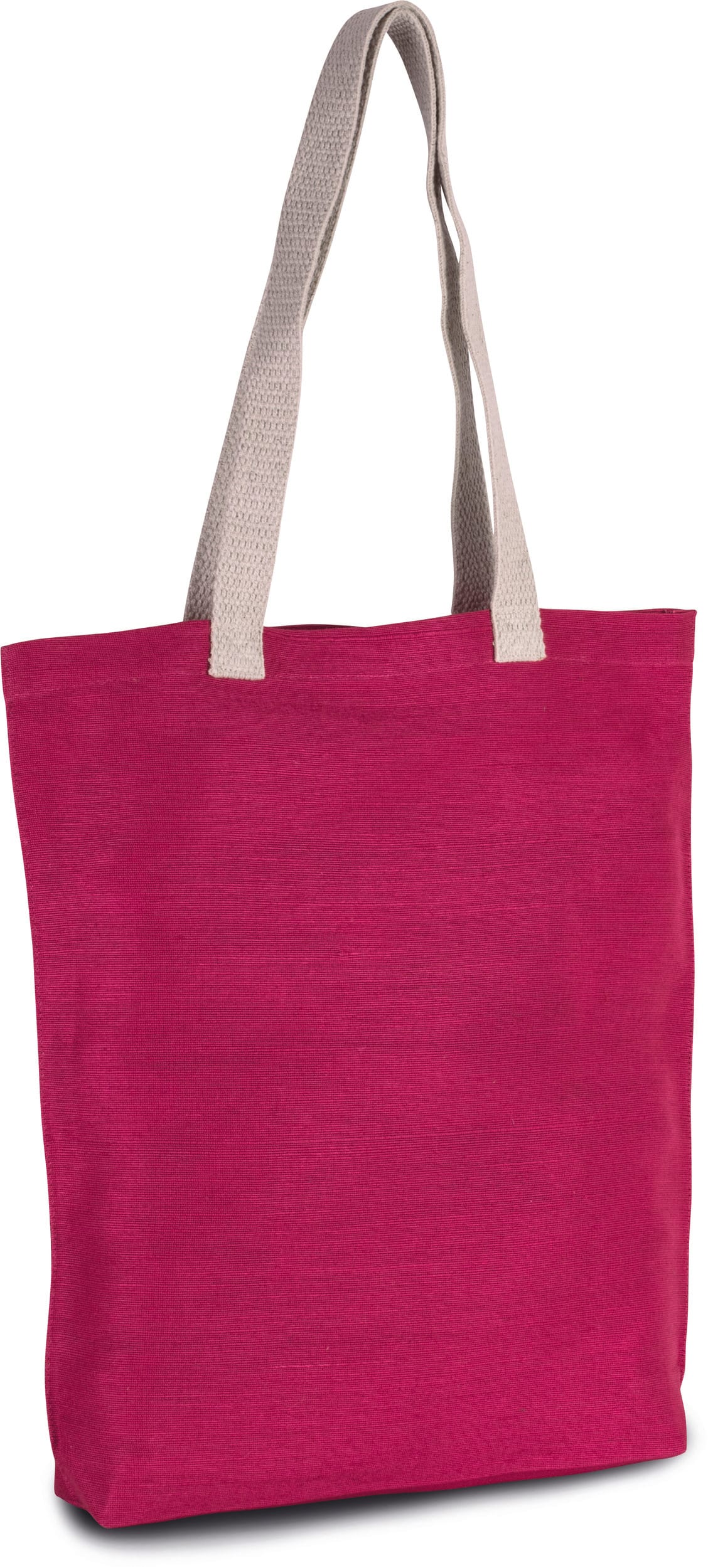 Kimood KI0229 Shopper van jute/katoen