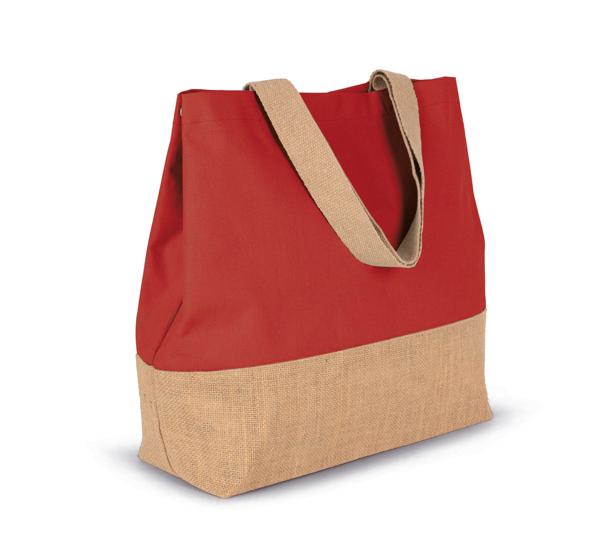 Kimood KI0235 Shopper van jute- & katoencanvas