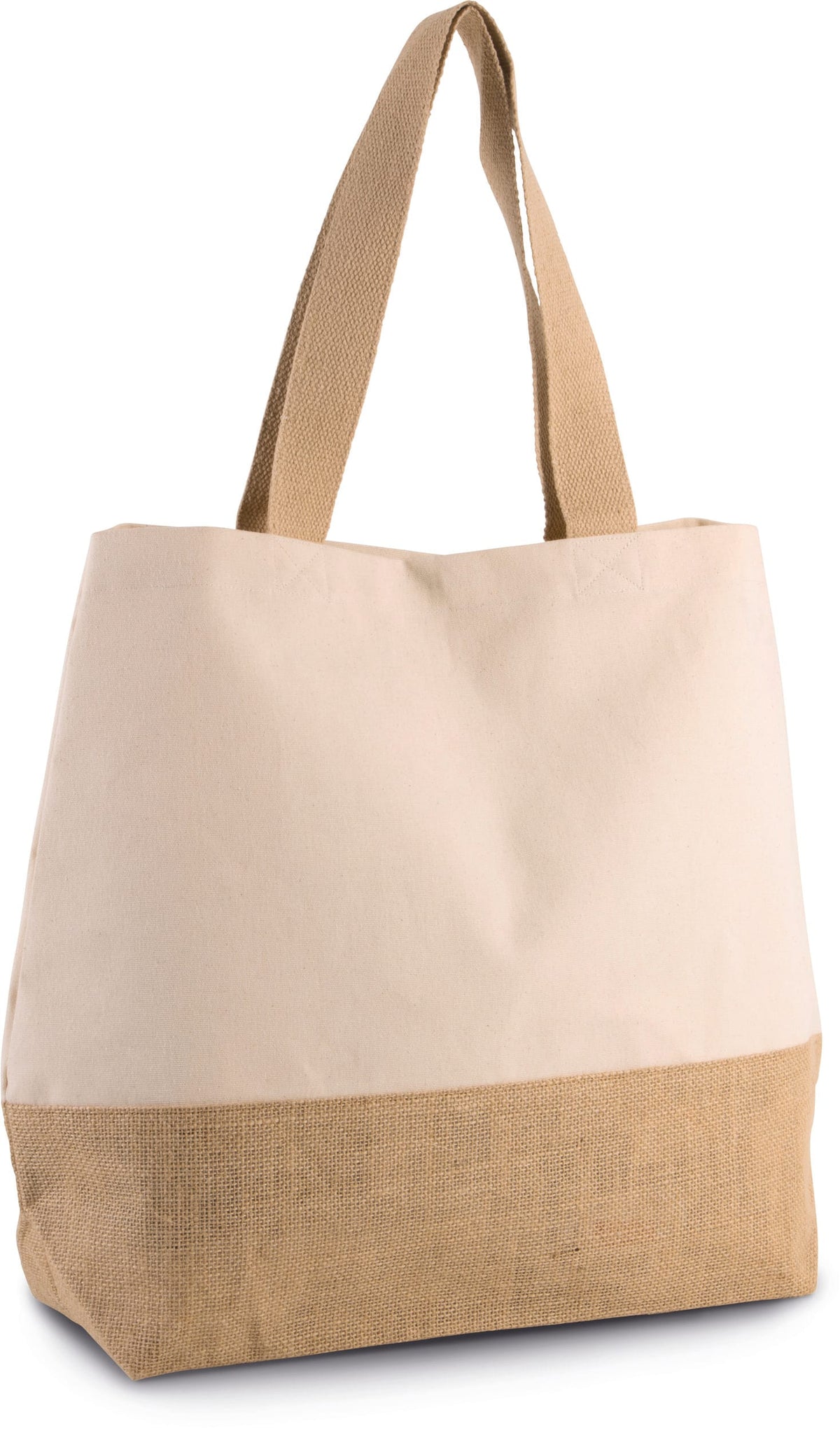 Kimood KI0235 Shopper van jute- & katoencanvas