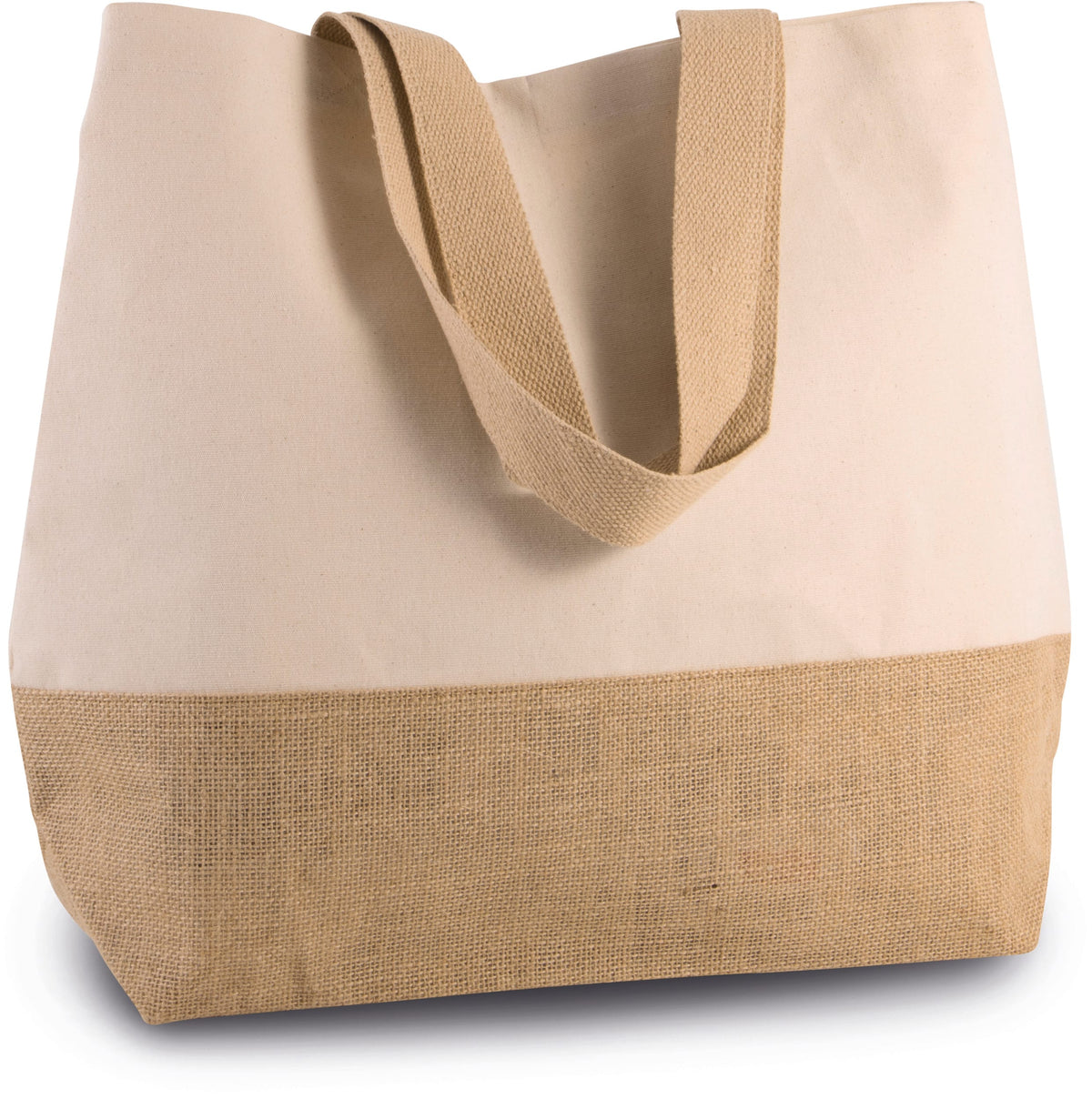 Kimood KI0235 Shopper van jute- & katoencanvas