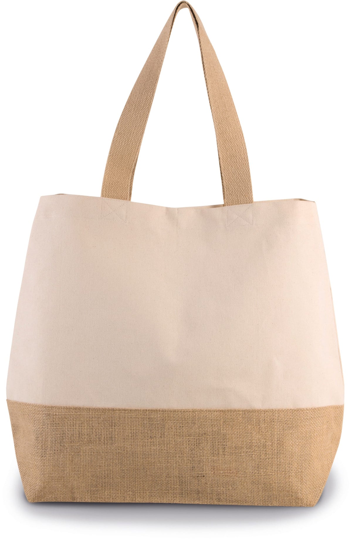 Kimood KI0235 Shopper van jute- & katoencanvas
