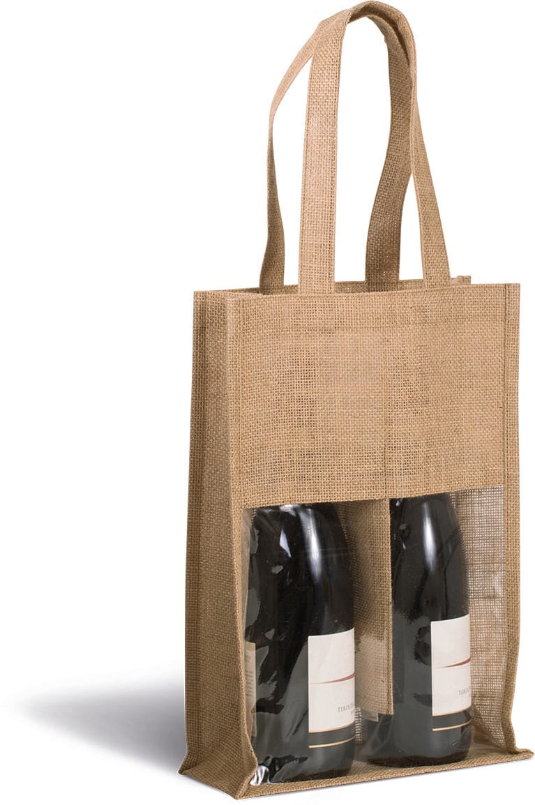 Kimood KI0268 Flessentas van jute
