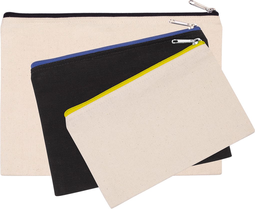 Kimood KI0721 Etui van canvaskatoen - middelgroot model