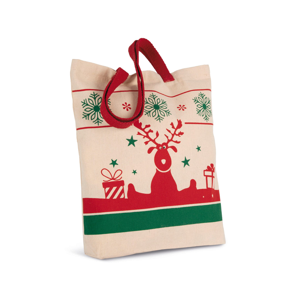 Kimood KI0733 Shopper met kerstmotieven