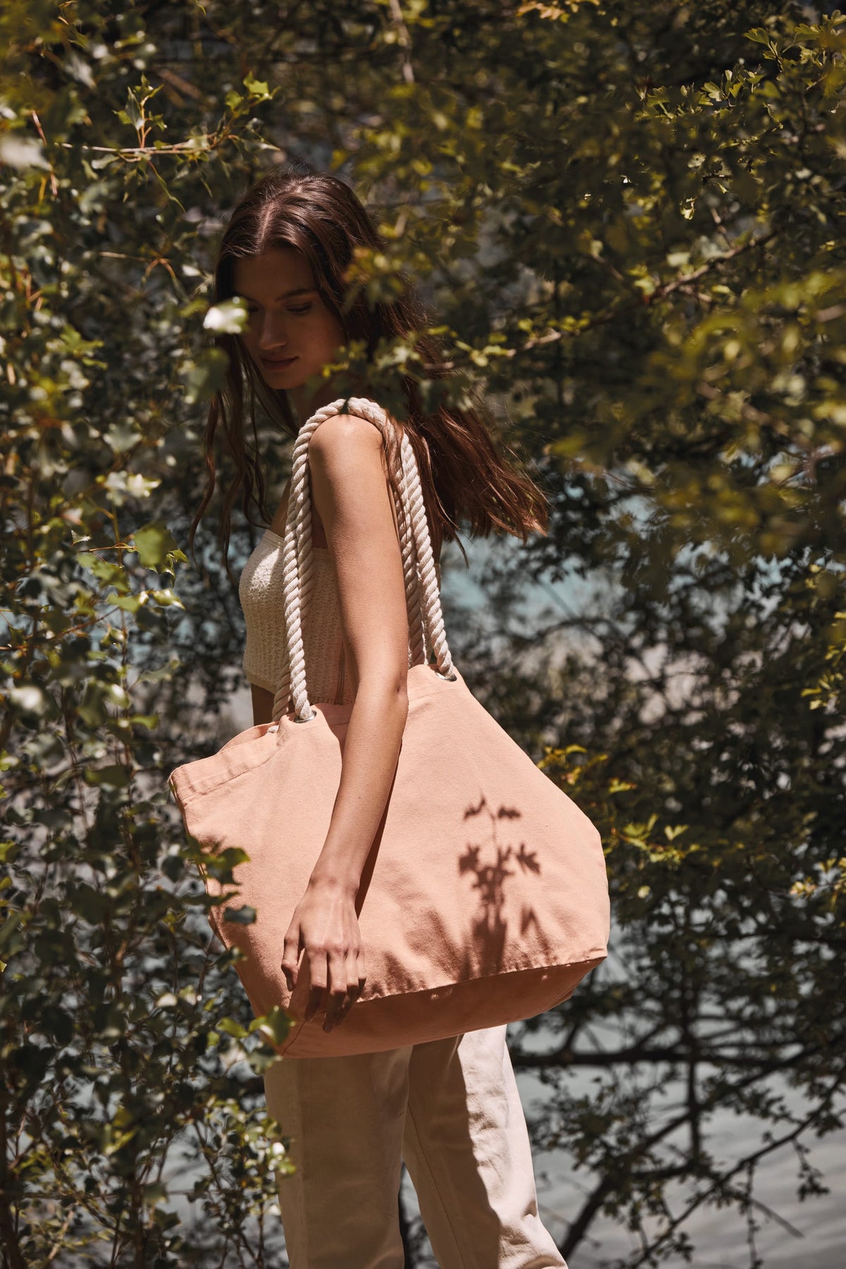 Kimood KI3209 Totebag in marinestijl