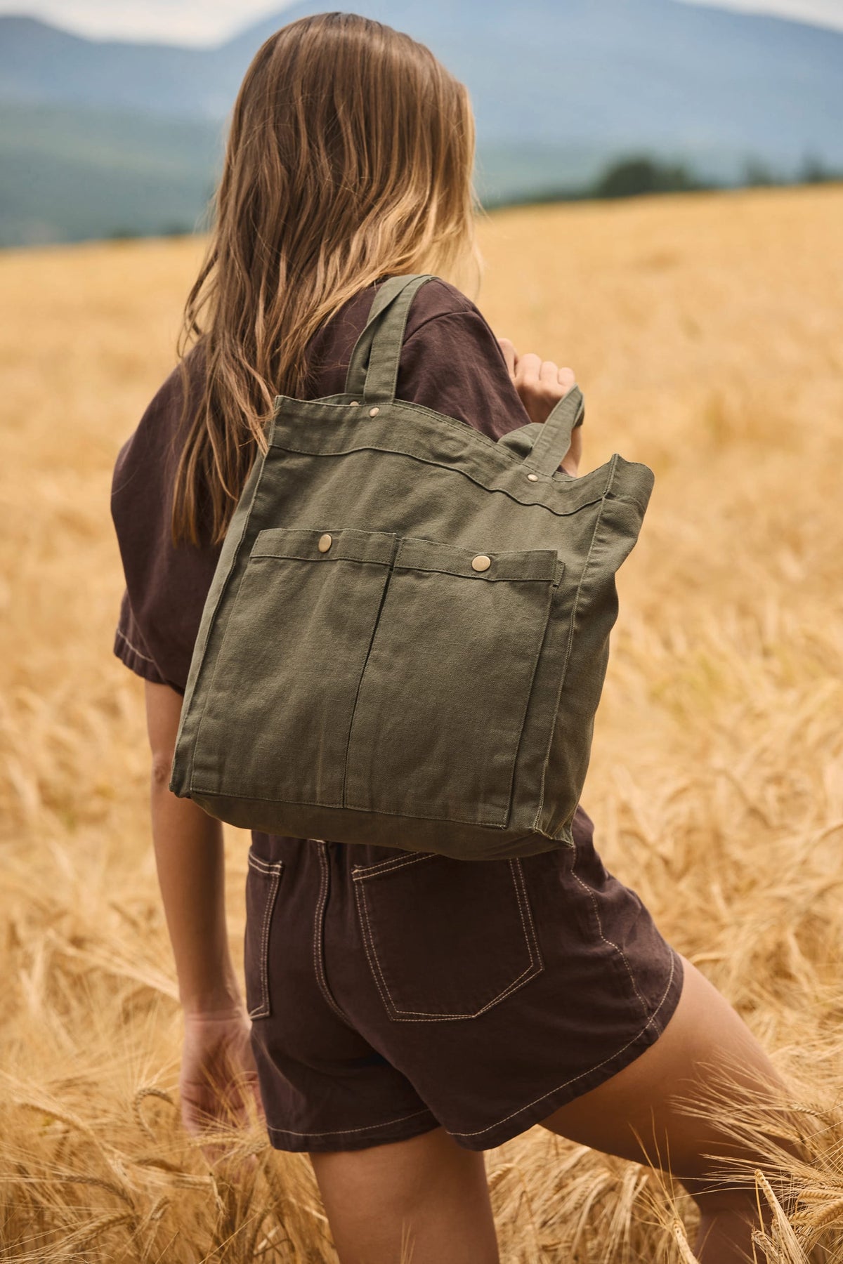 Kimood KI3215 Tas met dubbel voorvak