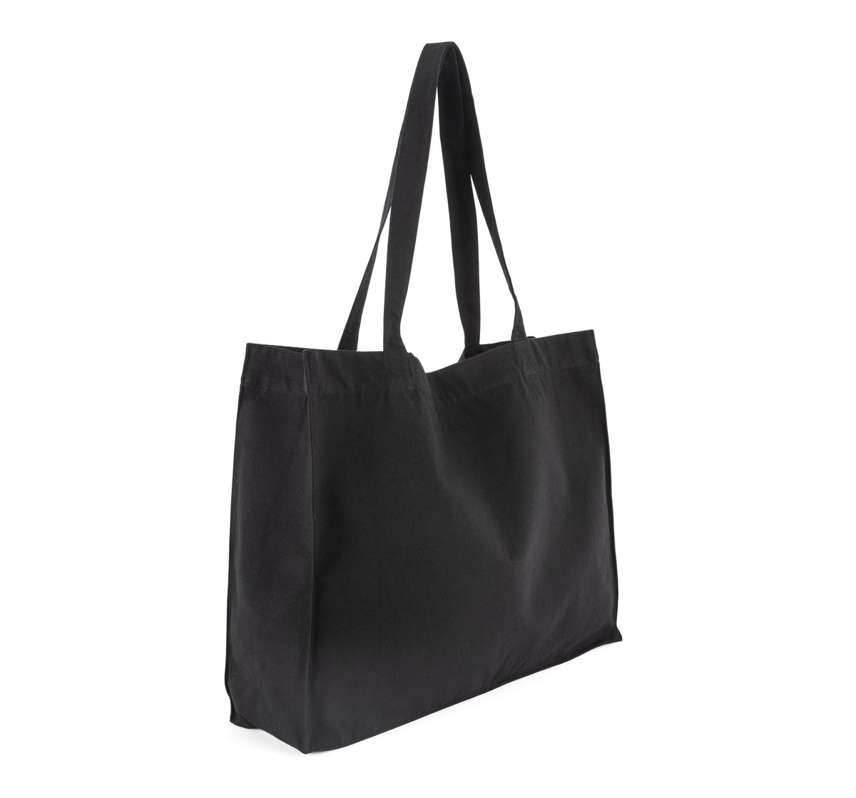 Kimood KI5230 Grote shopper van gerecycled katoen.