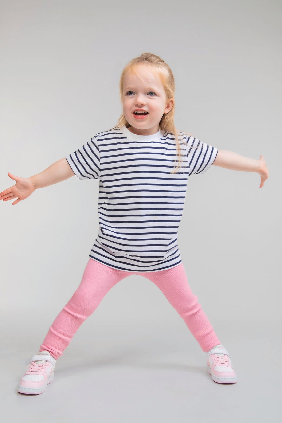 Larkwood LW027 Gestreept T-shirt met korte mouwen