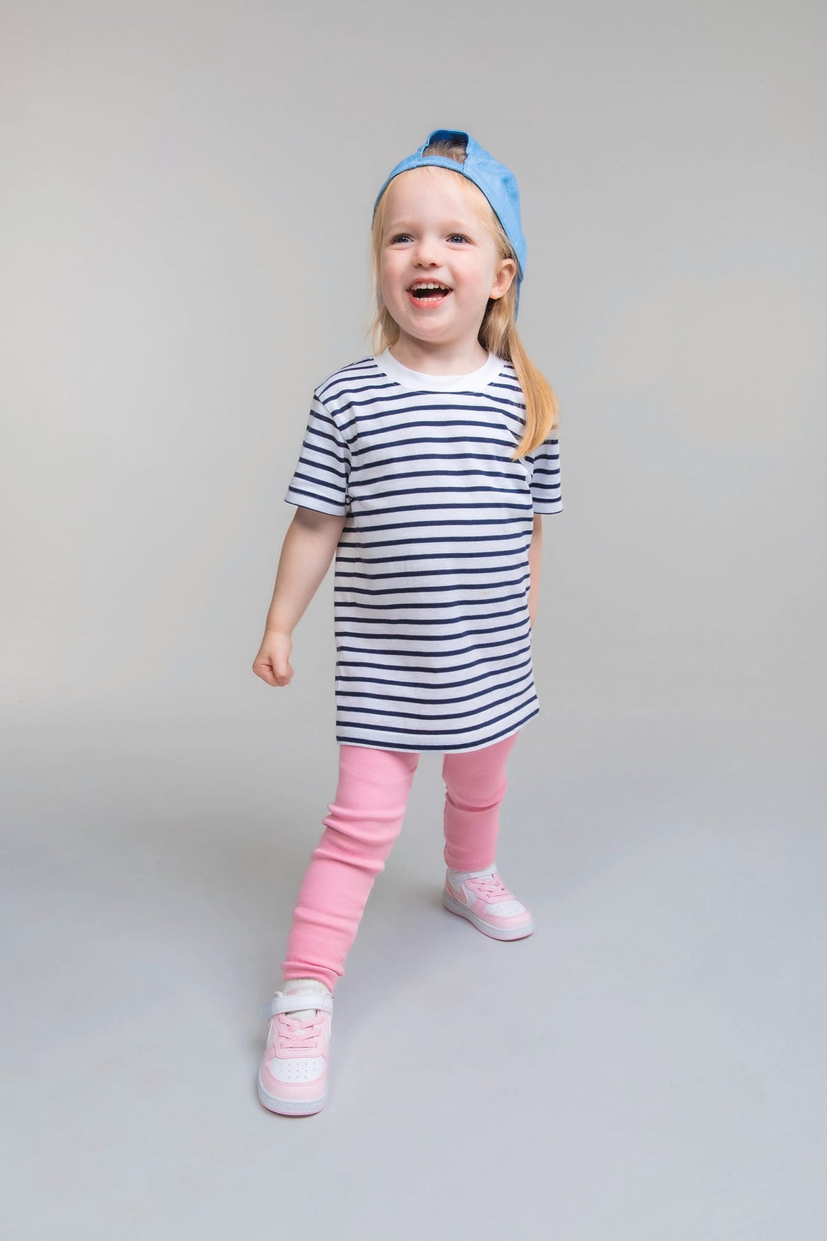 Larkwood LW027 Gestreept T-shirt met korte mouwen