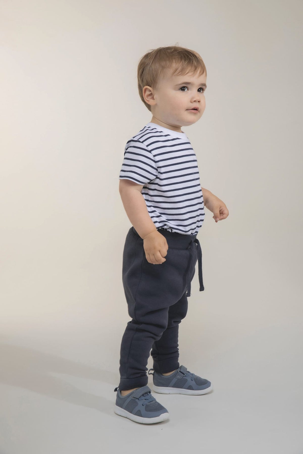 Larkwood LW027 Gestreept T-shirt met korte mouwen