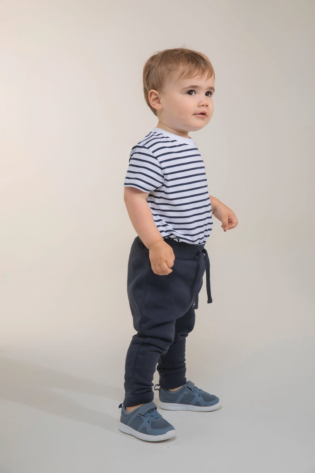 Larkwood LW027 Gestreept T-shirt met korte mouwen