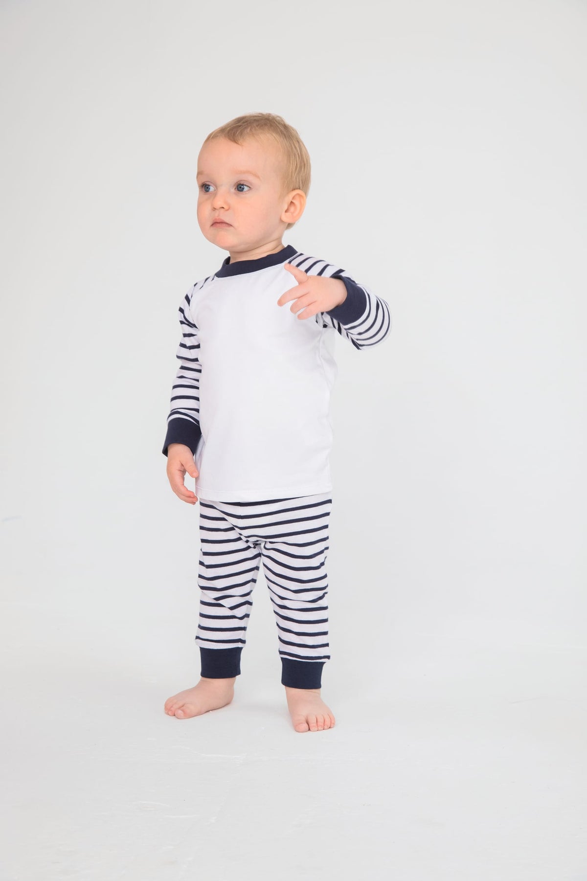 Larkwood LW072 Gestreepte pyjama