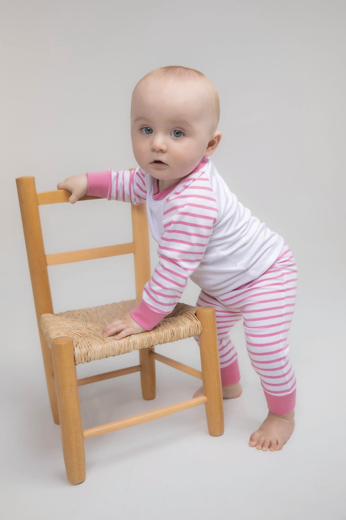 Larkwood LW072 Gestreepte pyjama