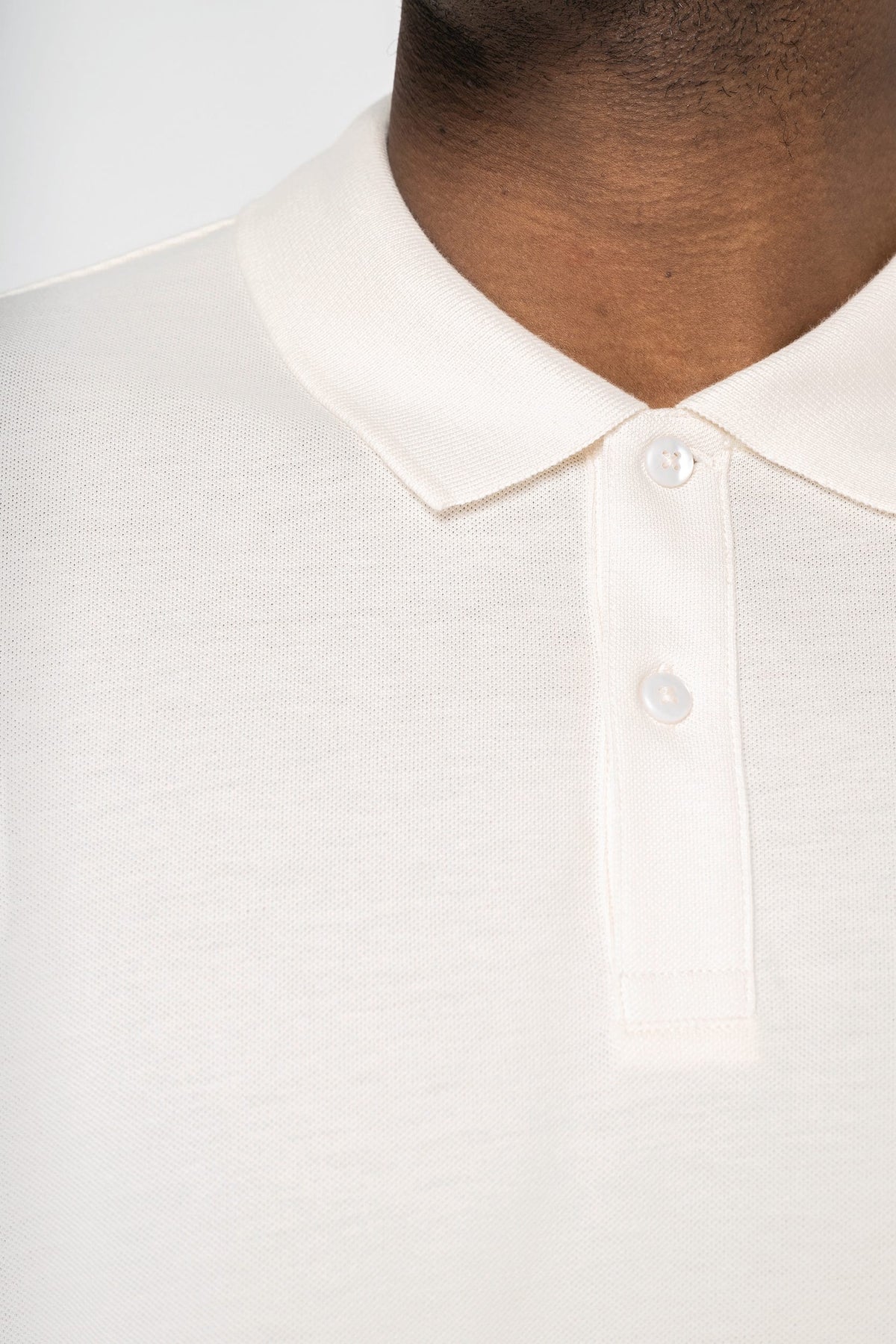 Native Spirit NS204 Ecologische herenpolo van piquétricot met afhangende schouders
