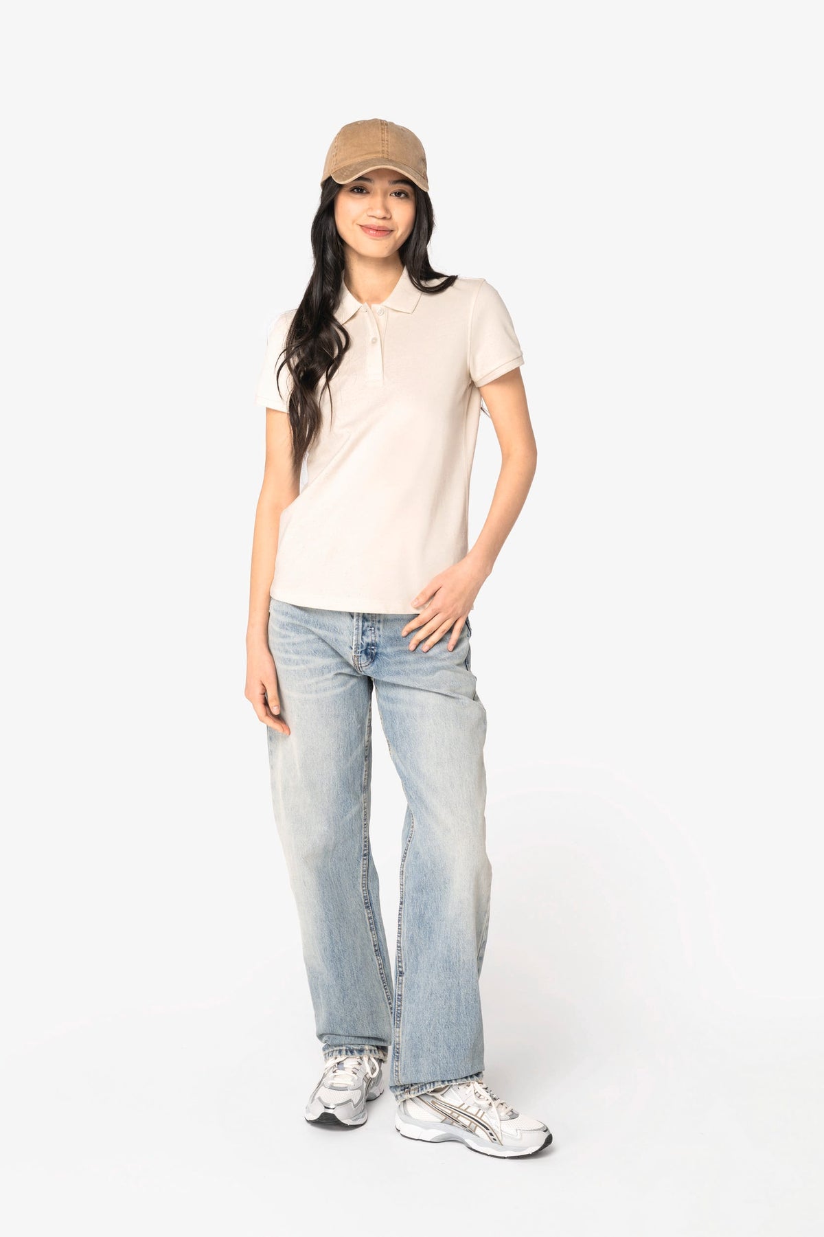 Native Spirit NS208 Ecologische damespolo in piquétricot