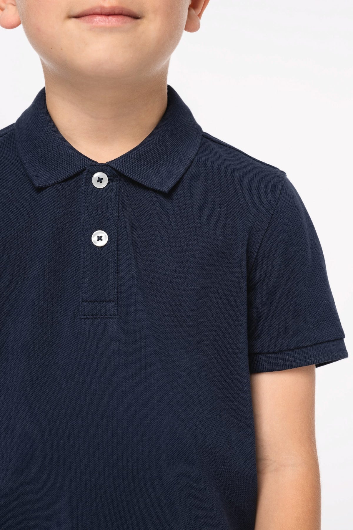 Native Spirit NS209 Ecologische kinderpolo van piquétricot