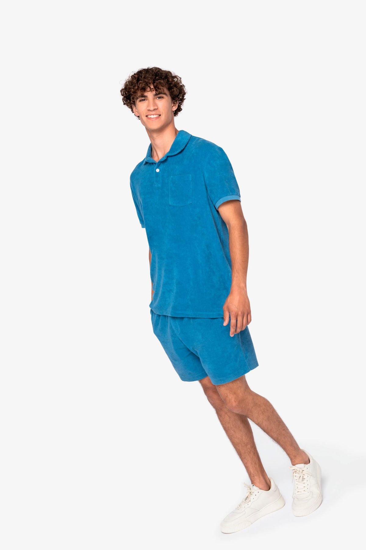 Native Spirit NS727 Ecologische badstof herenshort