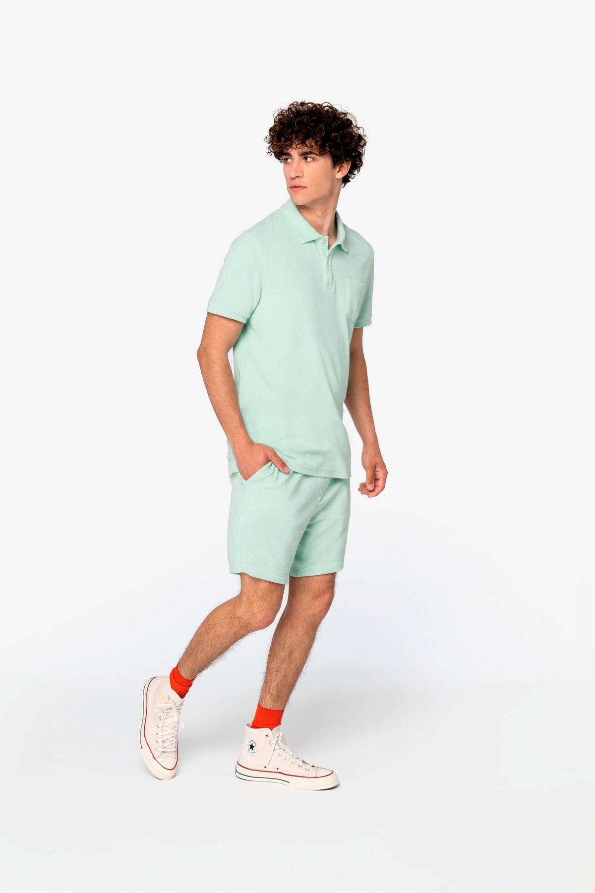 Native Spirit NS227 Ecologische badstof herenpolo