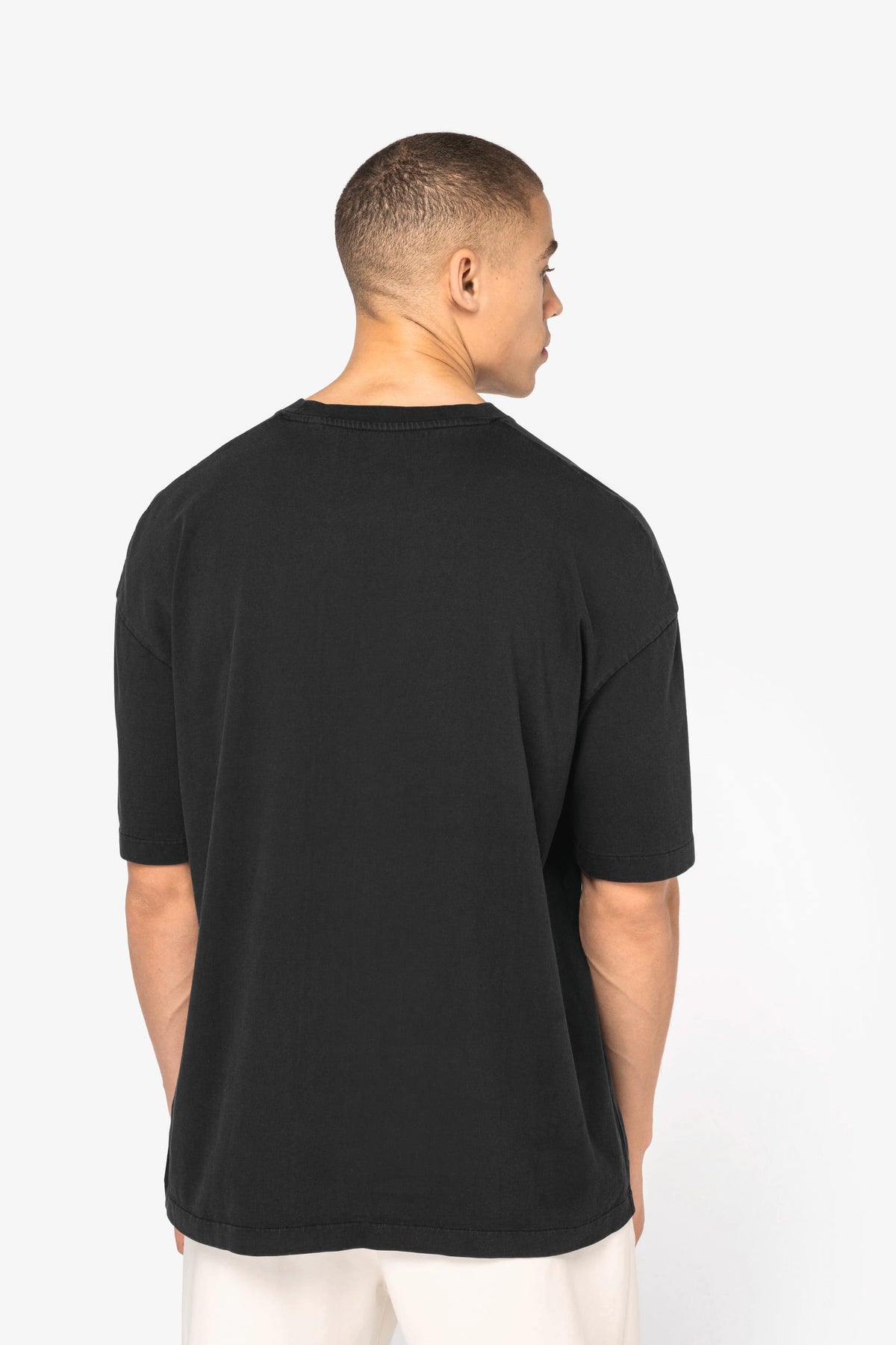 Native Spirit NS326 Ecologisch oversized verwassen heren T-shirt
