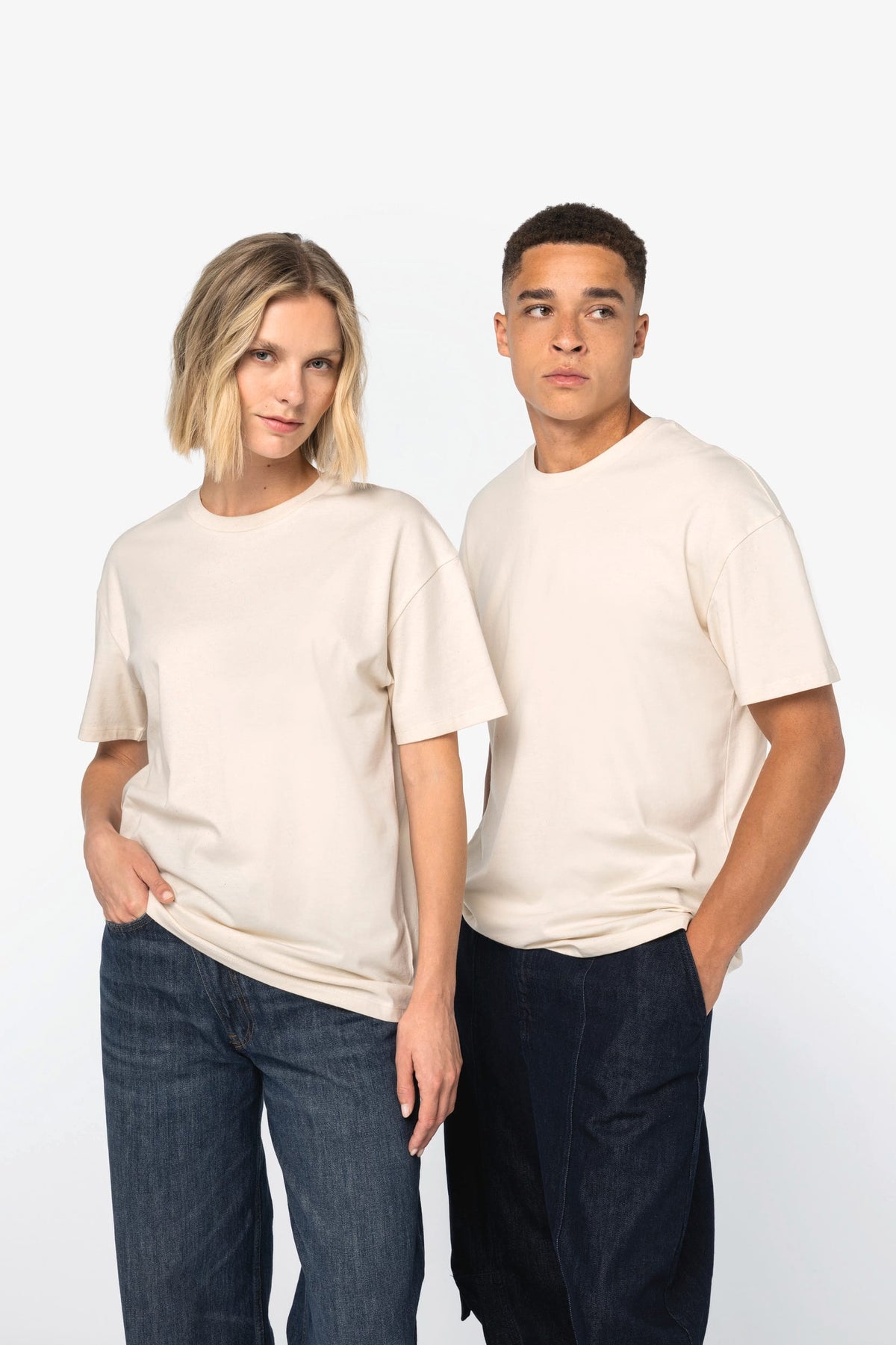 Native Spirit NS330 Ecologisch unisex T-shirt met afhangende schouders