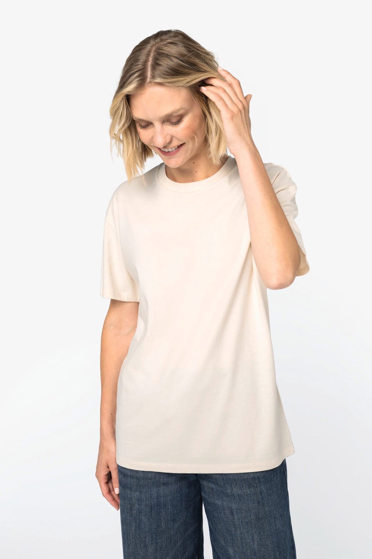 Native Spirit NS330 Ecologisch unisex T-shirt met afhangende schouders
