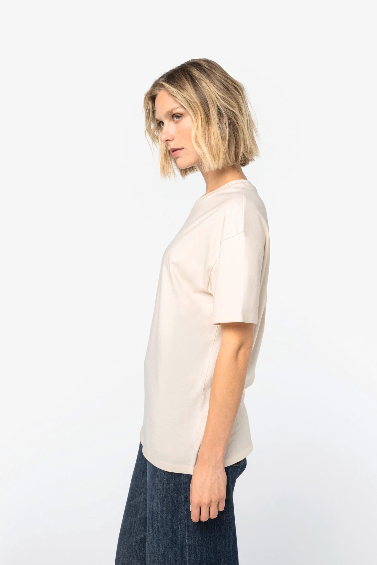 Native Spirit NS330 Ecologisch unisex T-shirt met afhangende schouders