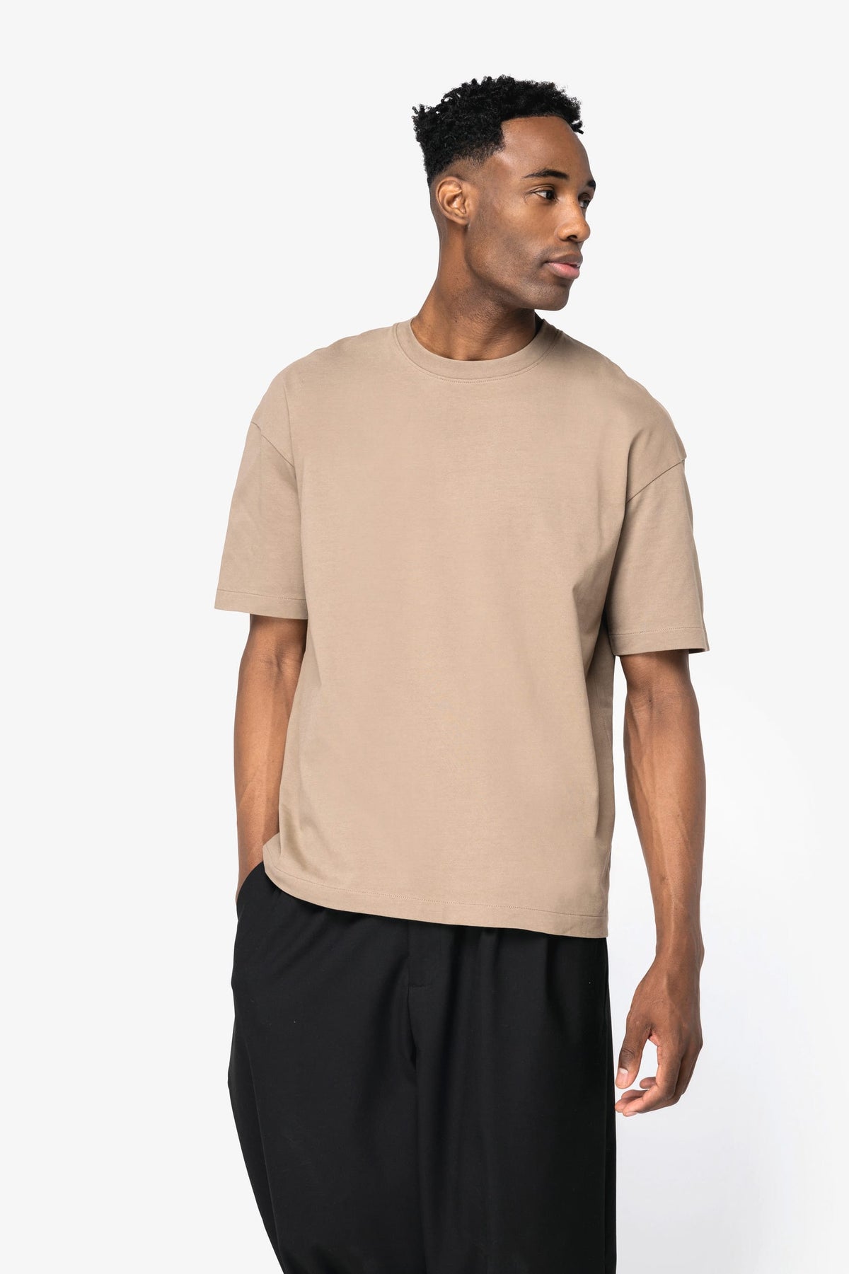 Native Spirit NS332 Ecologisch oversized heren-T-shirt